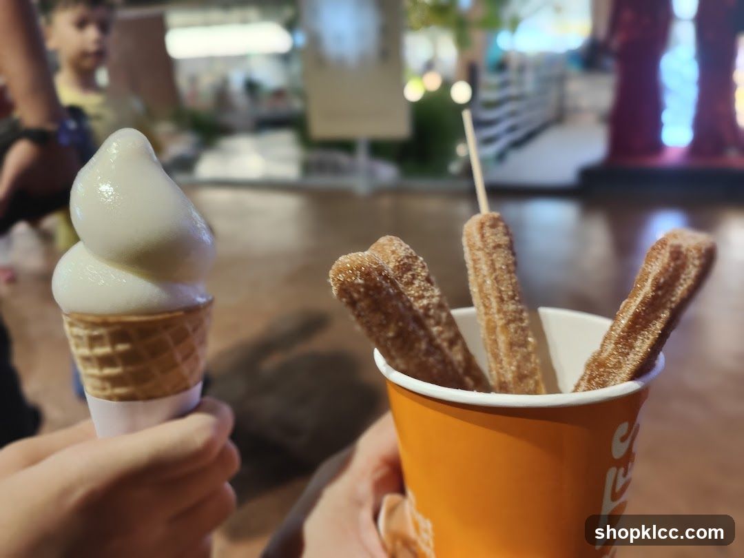 Ice Cream and Churros