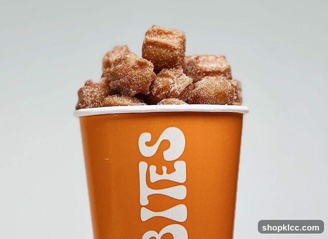 Cinnamon Sugar Bites in a Cup