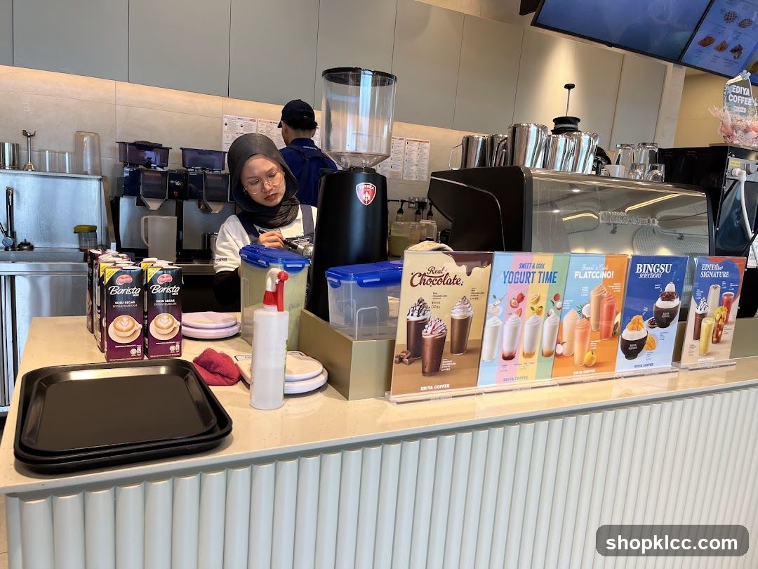 Coffee Shop Counter