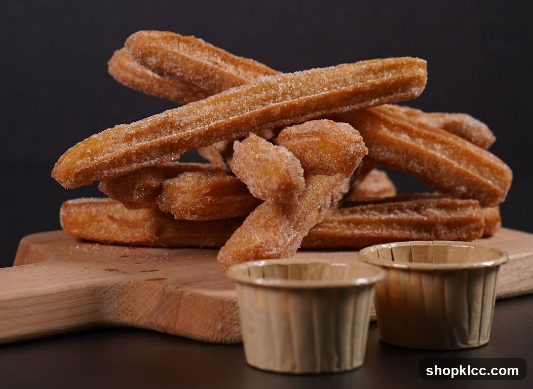 Churros with Dipping Cups
