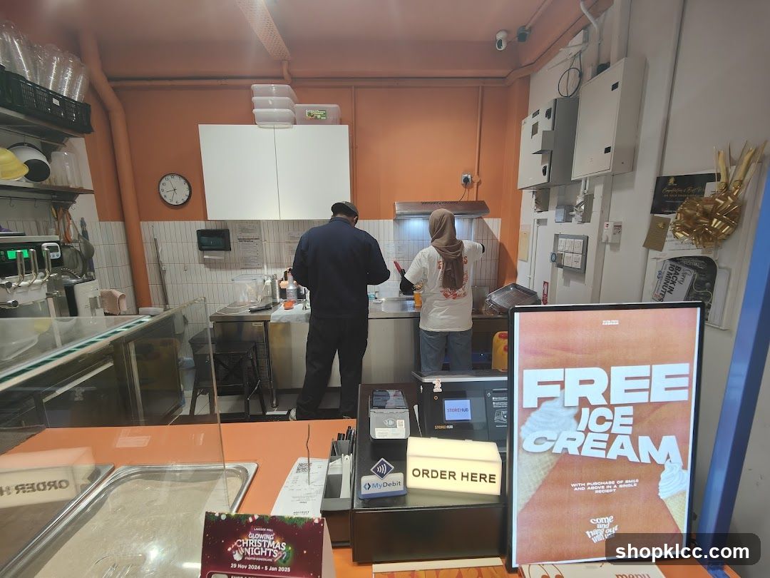 Ice Cream Shop Interior