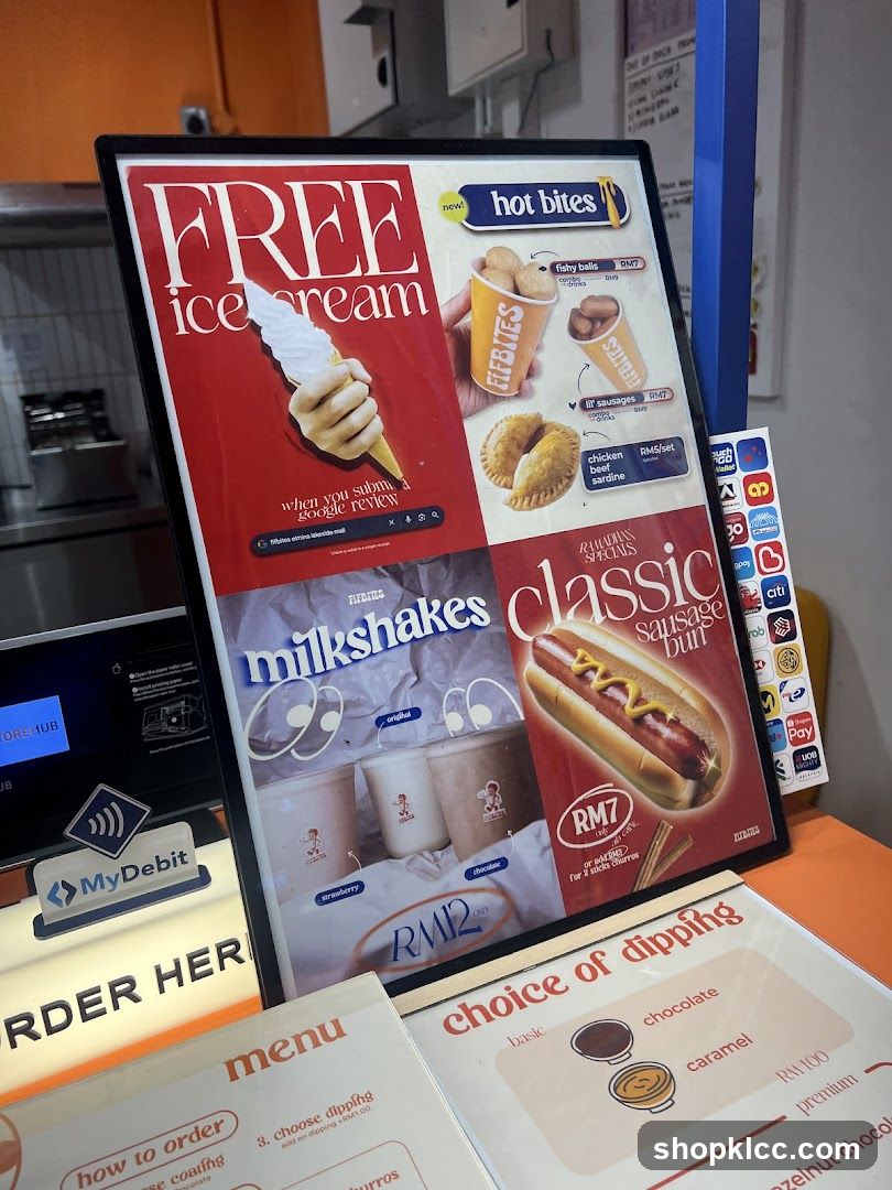 Promotional Menu Board