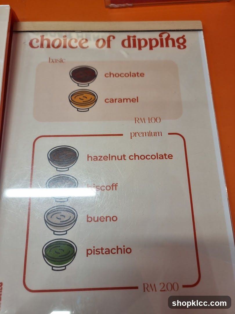 Choice of Dipping