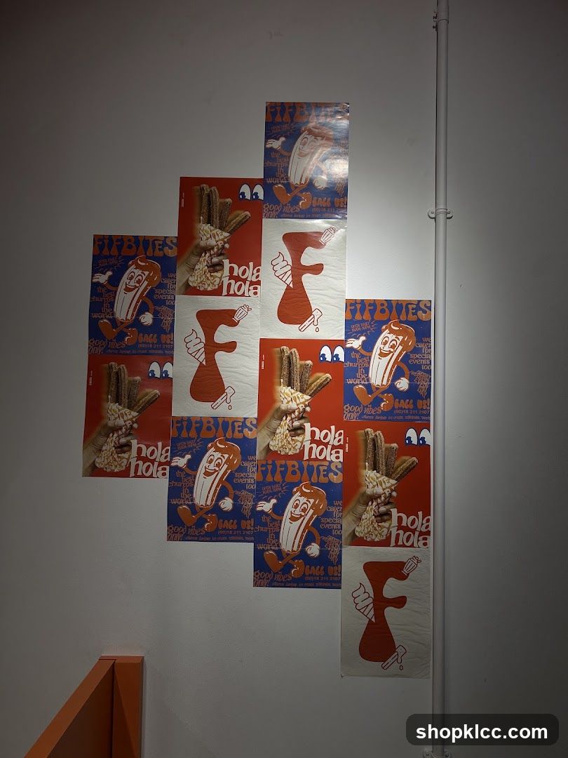 Posters with Churro Graphics