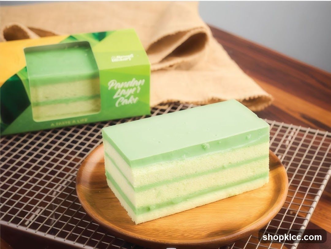 Pandan Layer Cake