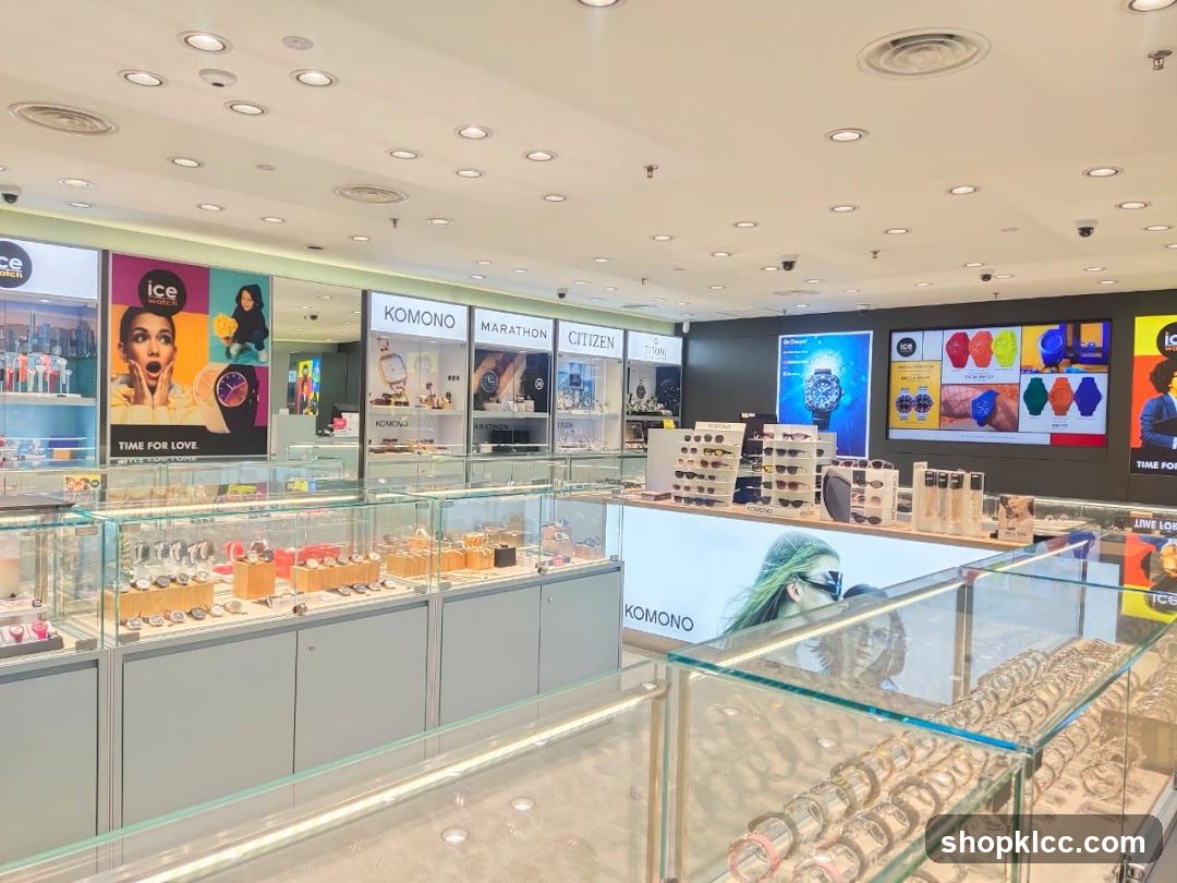 Watch Store Interior