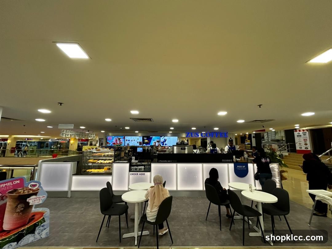 ZUS Coffee Shop Interior