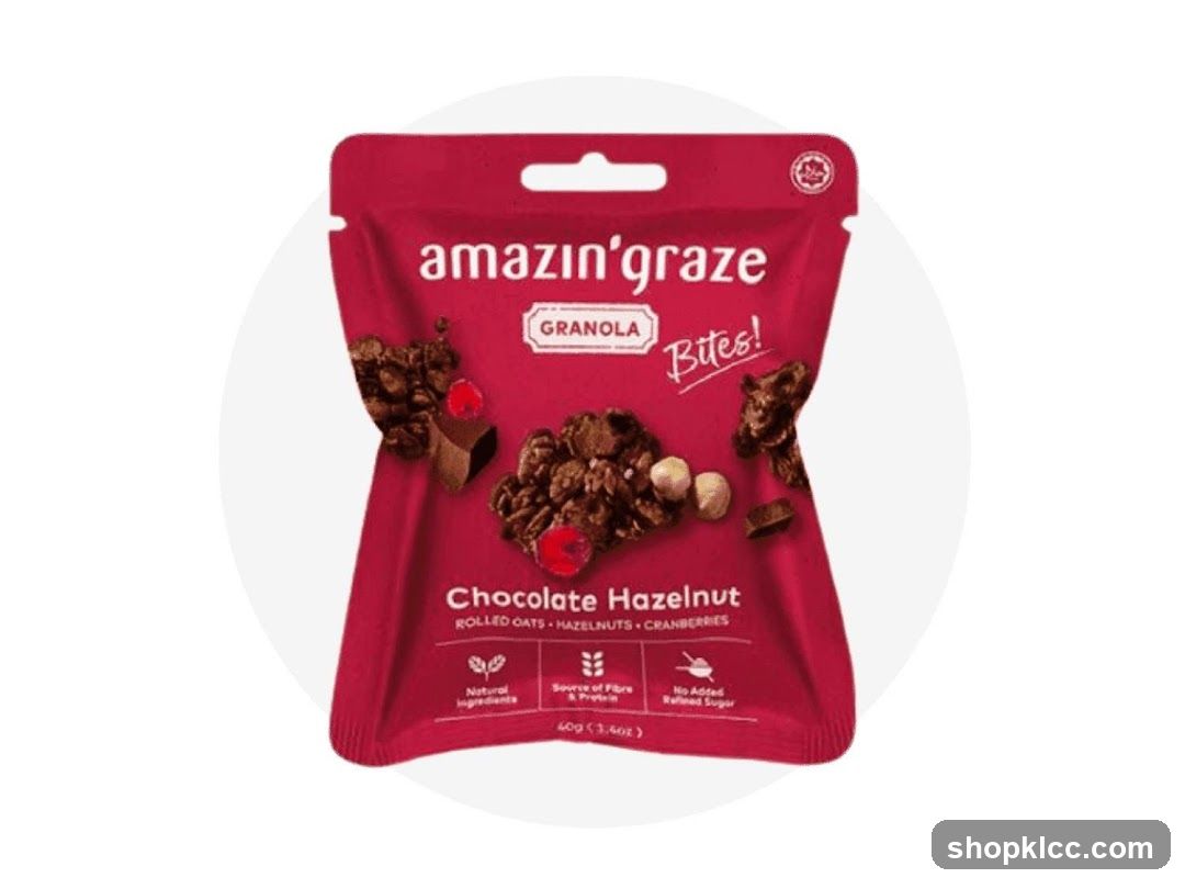 Amazin'graze Chocolate Hazelnut Granola Bites