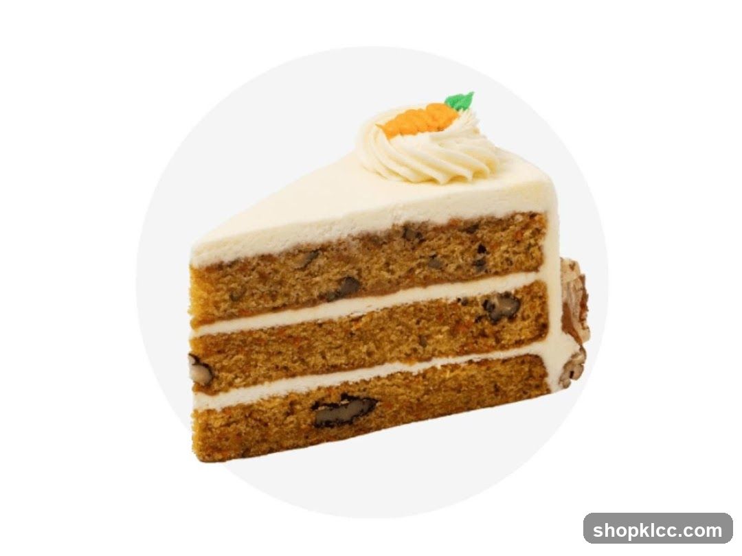 Carrot Cake Slice
