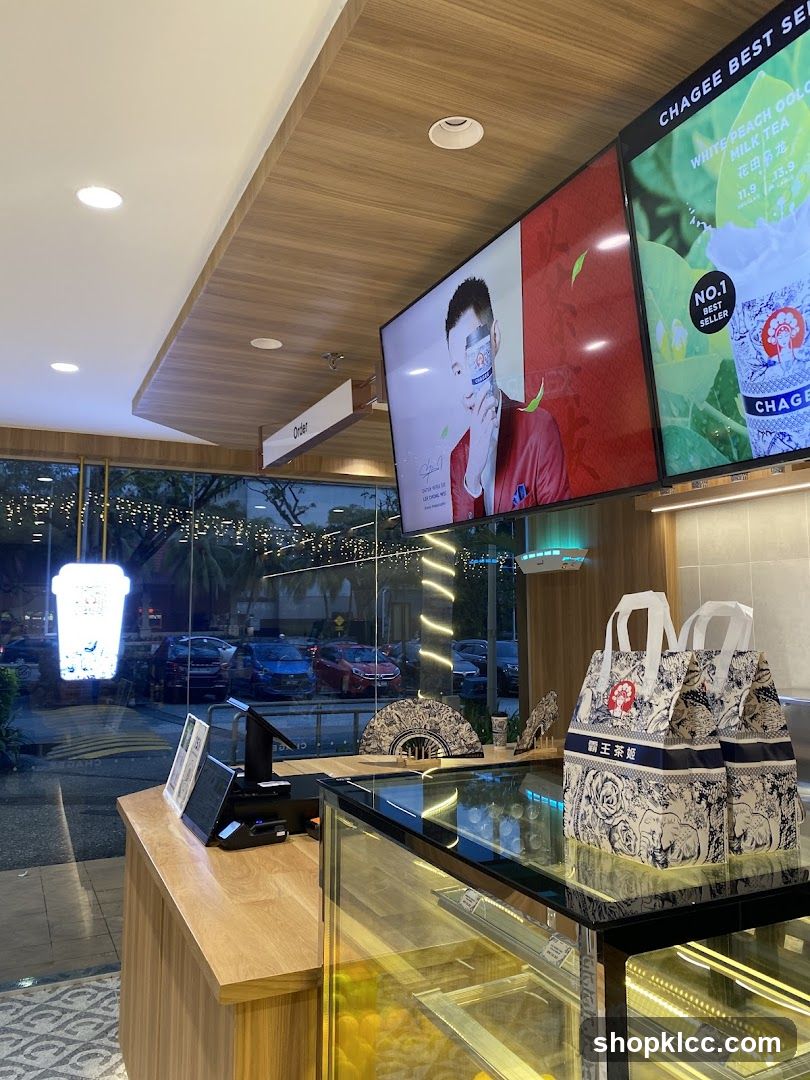 Chagee Drink Shop Counter
