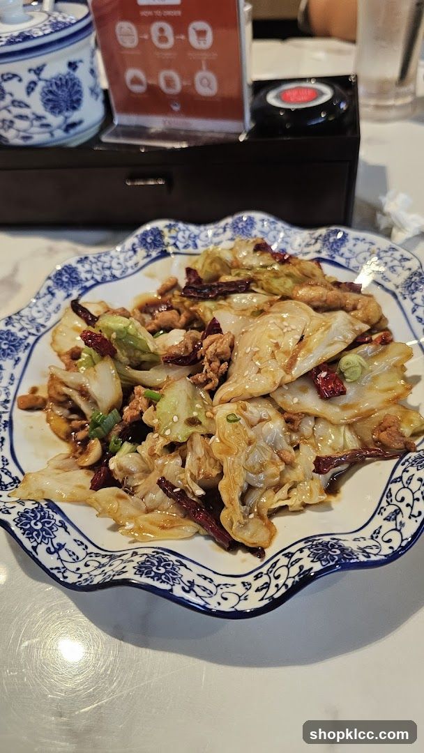 Stir-fried Cabbage with Meat