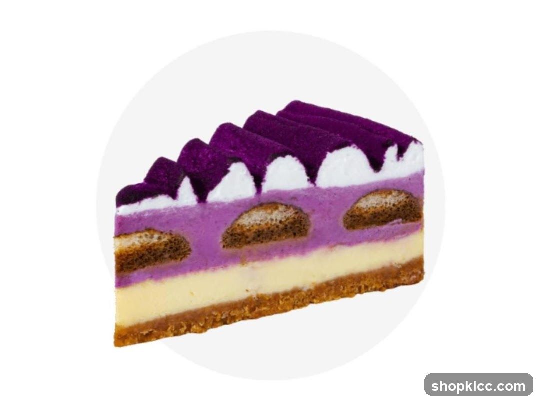 Slice of Purple Cake