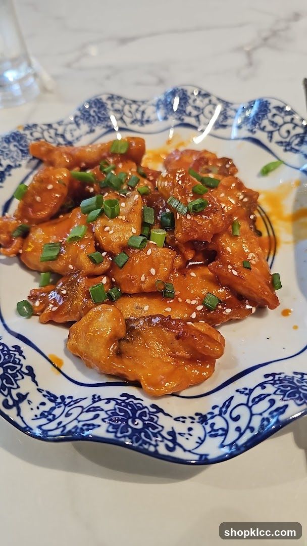 Orange Chicken Dish