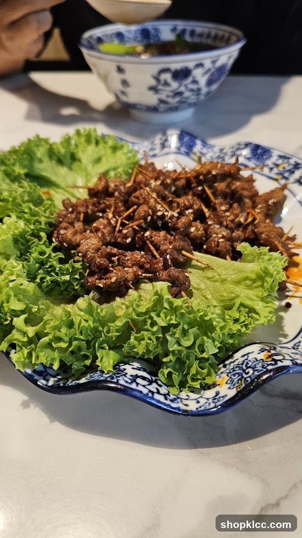 Spicy Lamb Skewers