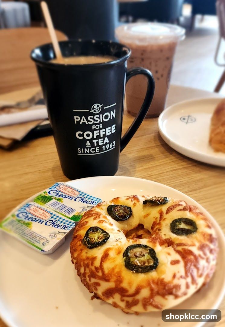 Coffee and Bagel
