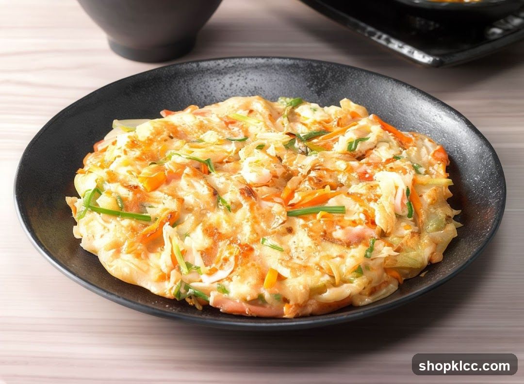 Savory Pancake with Vegetables