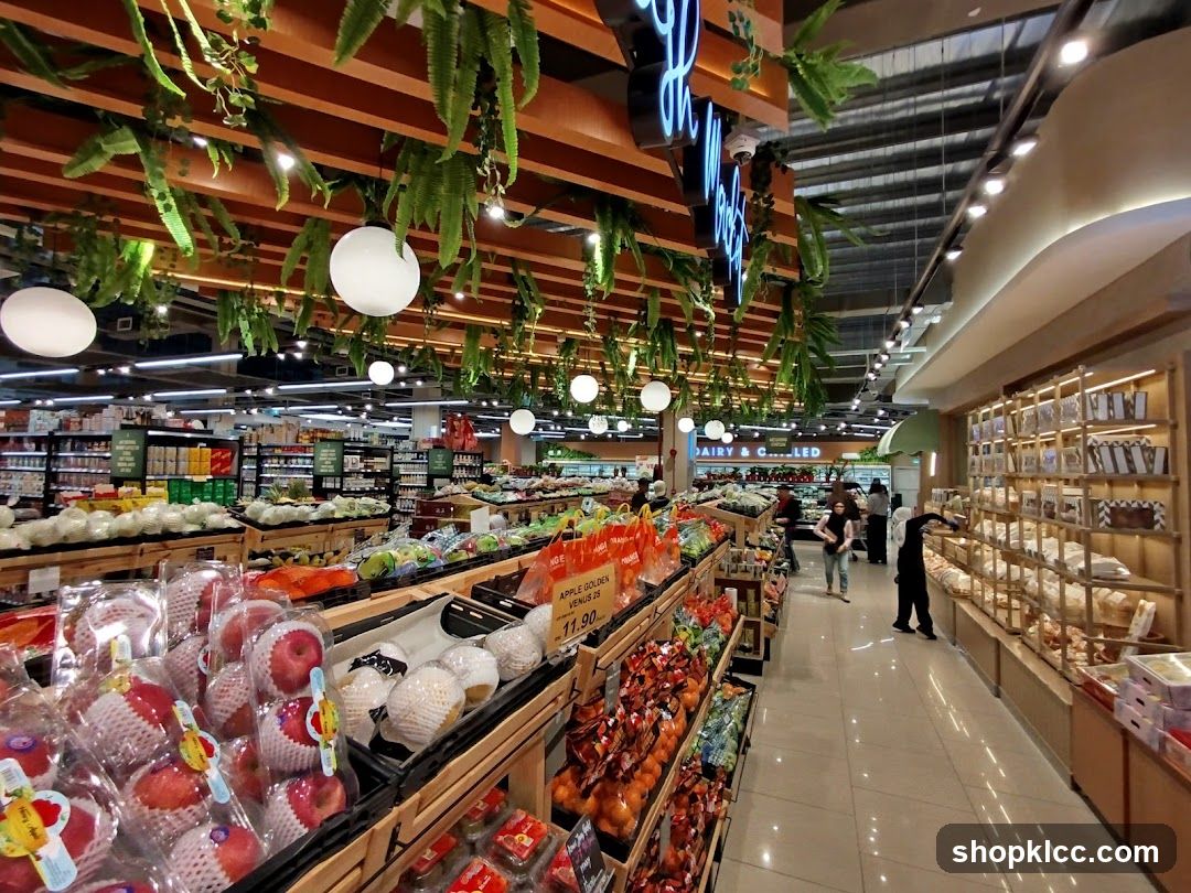 Supermarket Produce Aisle