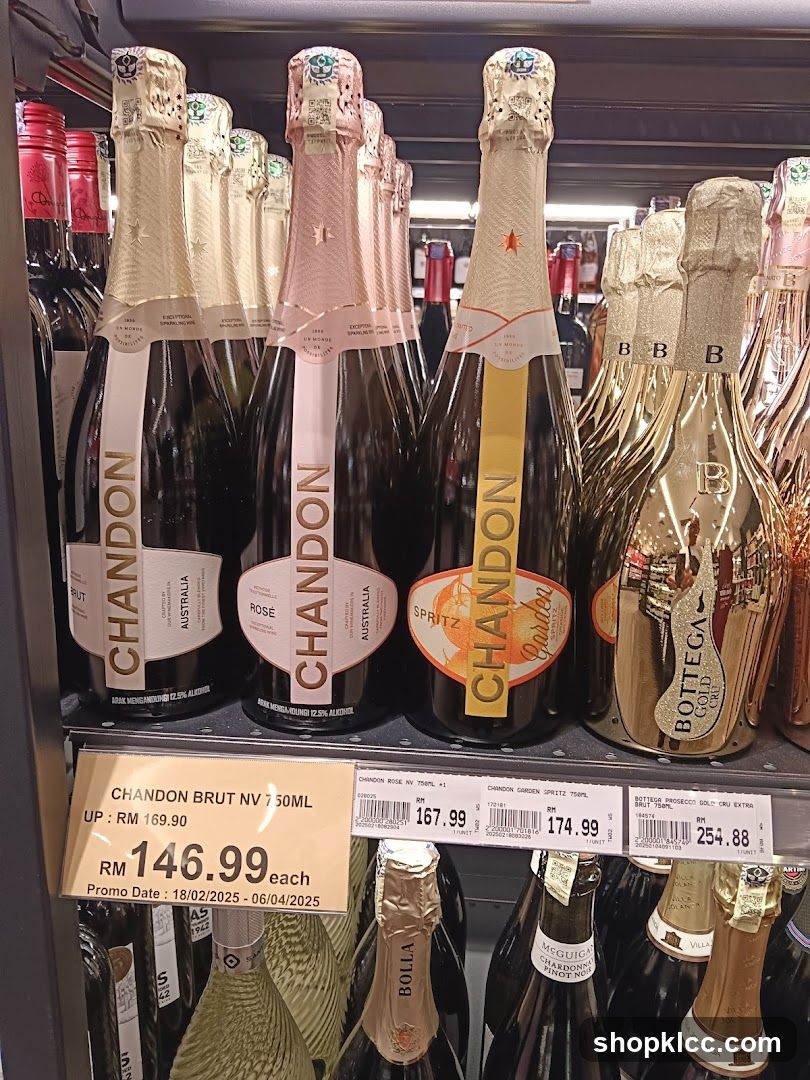Sparkling Wine Display
