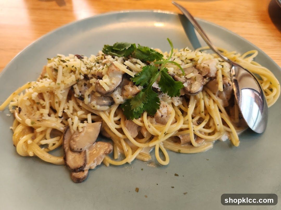 Mushroom Spaghetti