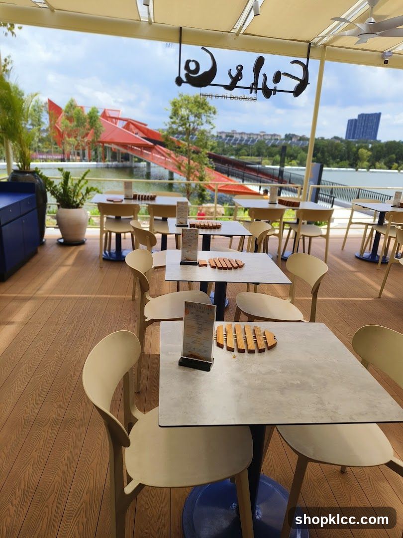 Outdoor Seating Area with a View