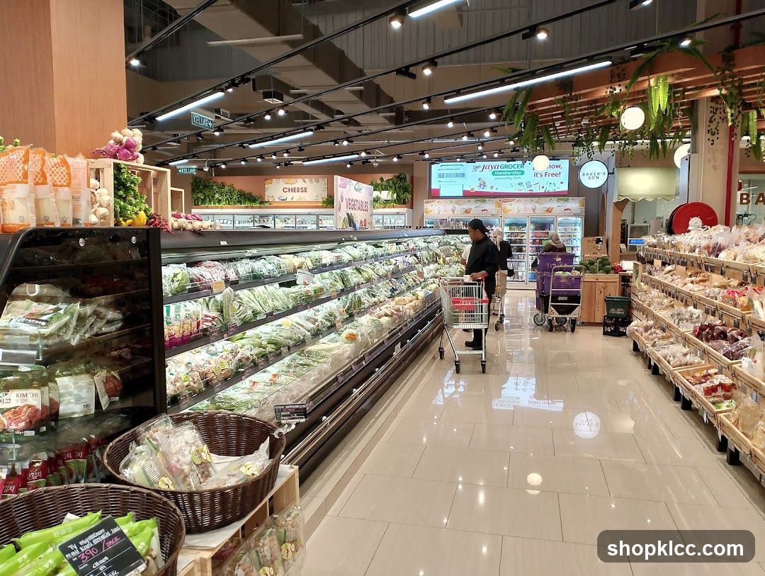 Supermarket Produce Aisle