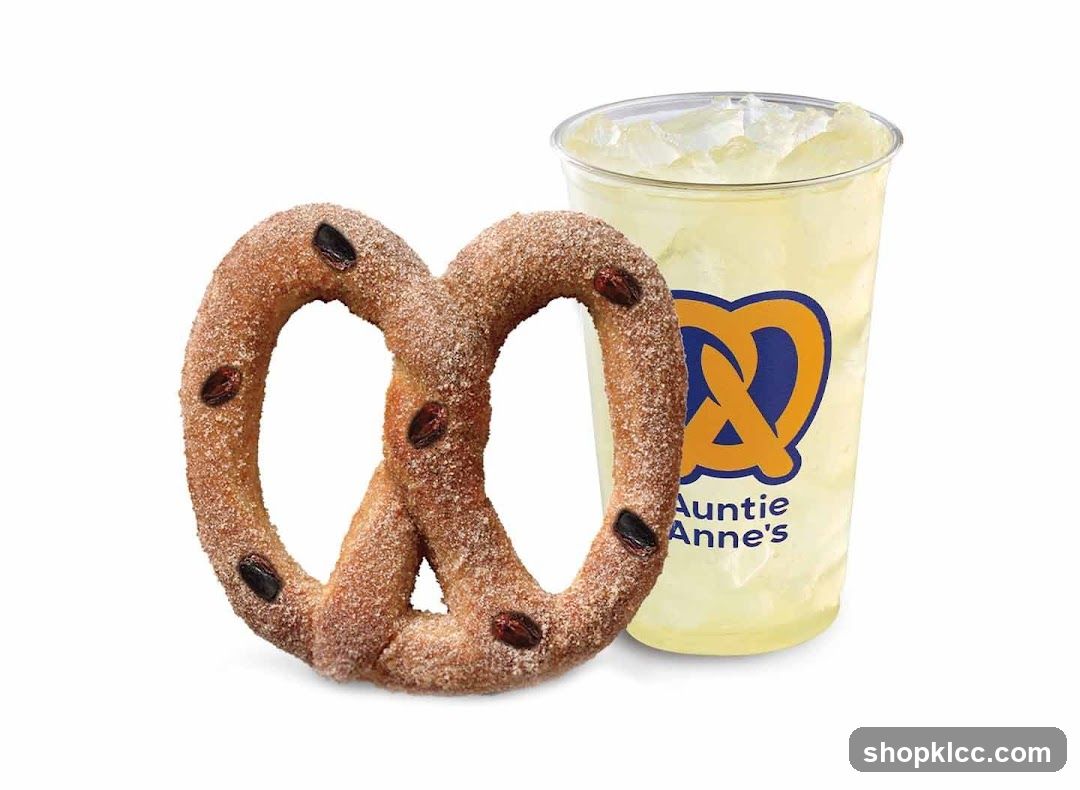 Auntie Anne's Pretzel and Drink