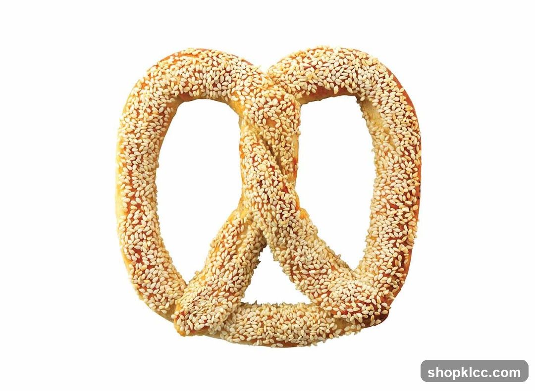 Sesame Pretzel