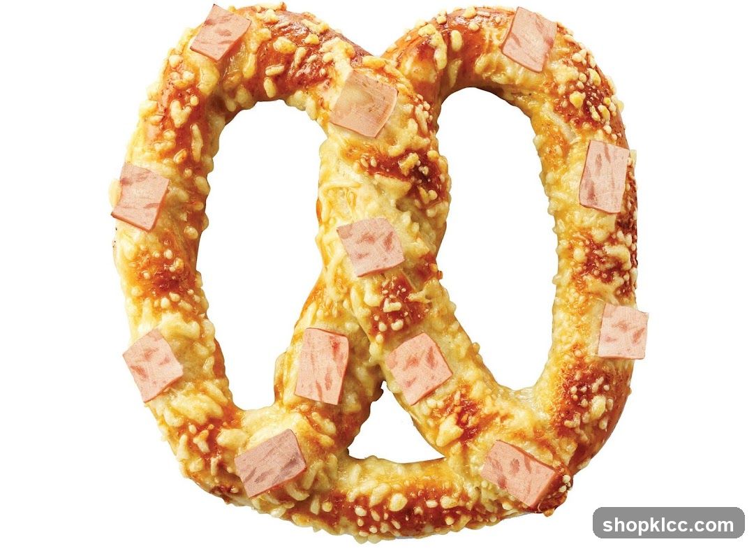 Pretzel with Ham