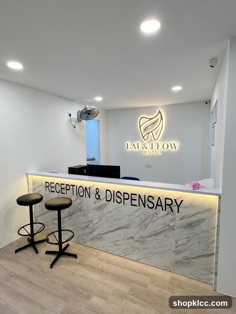 Dental Clinic Reception Area