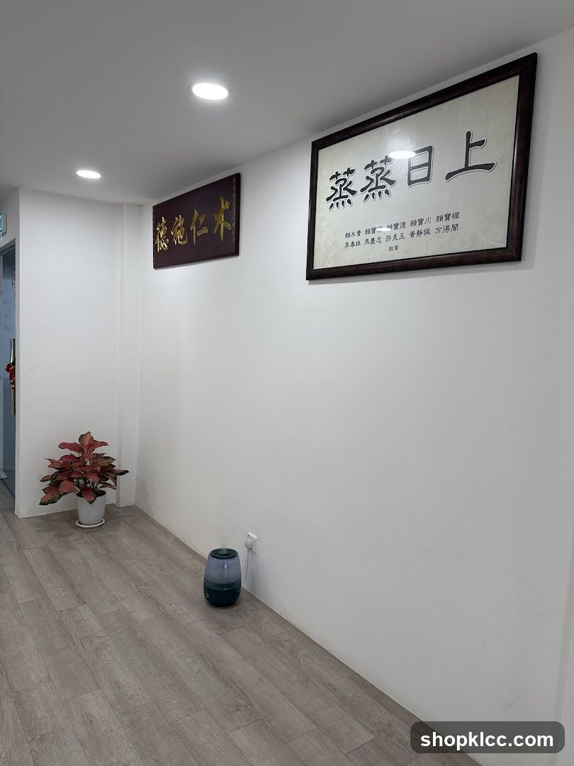 Hallway with Artwork
