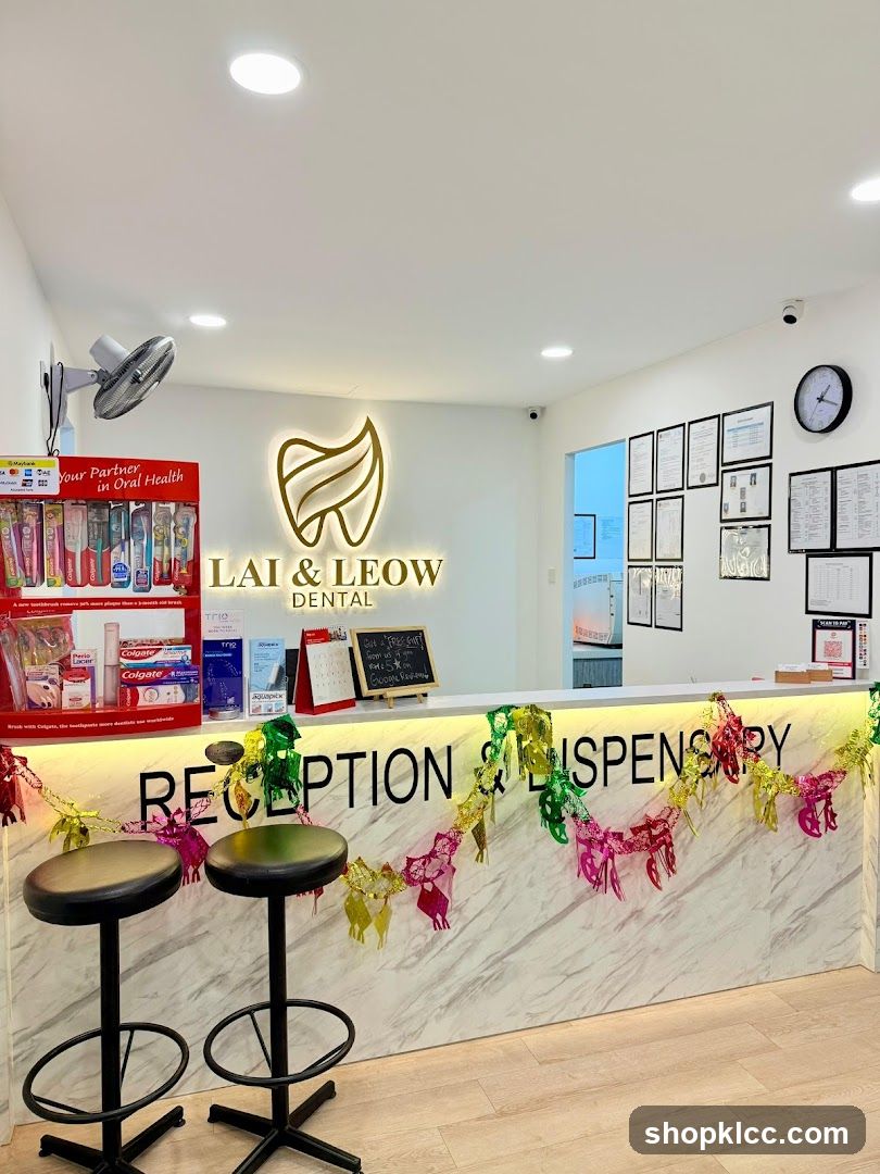 Dental Clinic Reception Area
