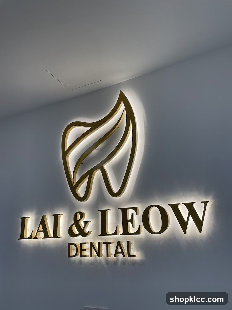 Lai & Leow Dental Sign