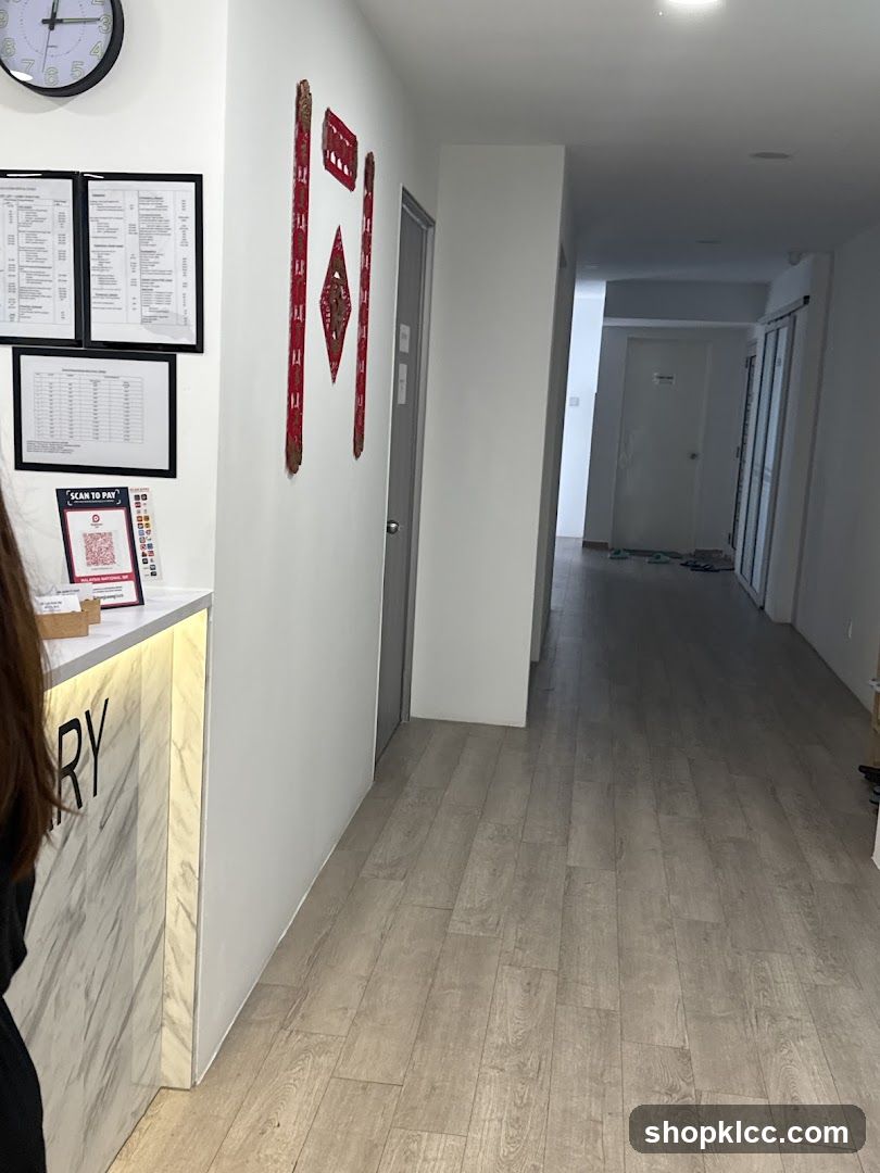Reception Area with Hallway