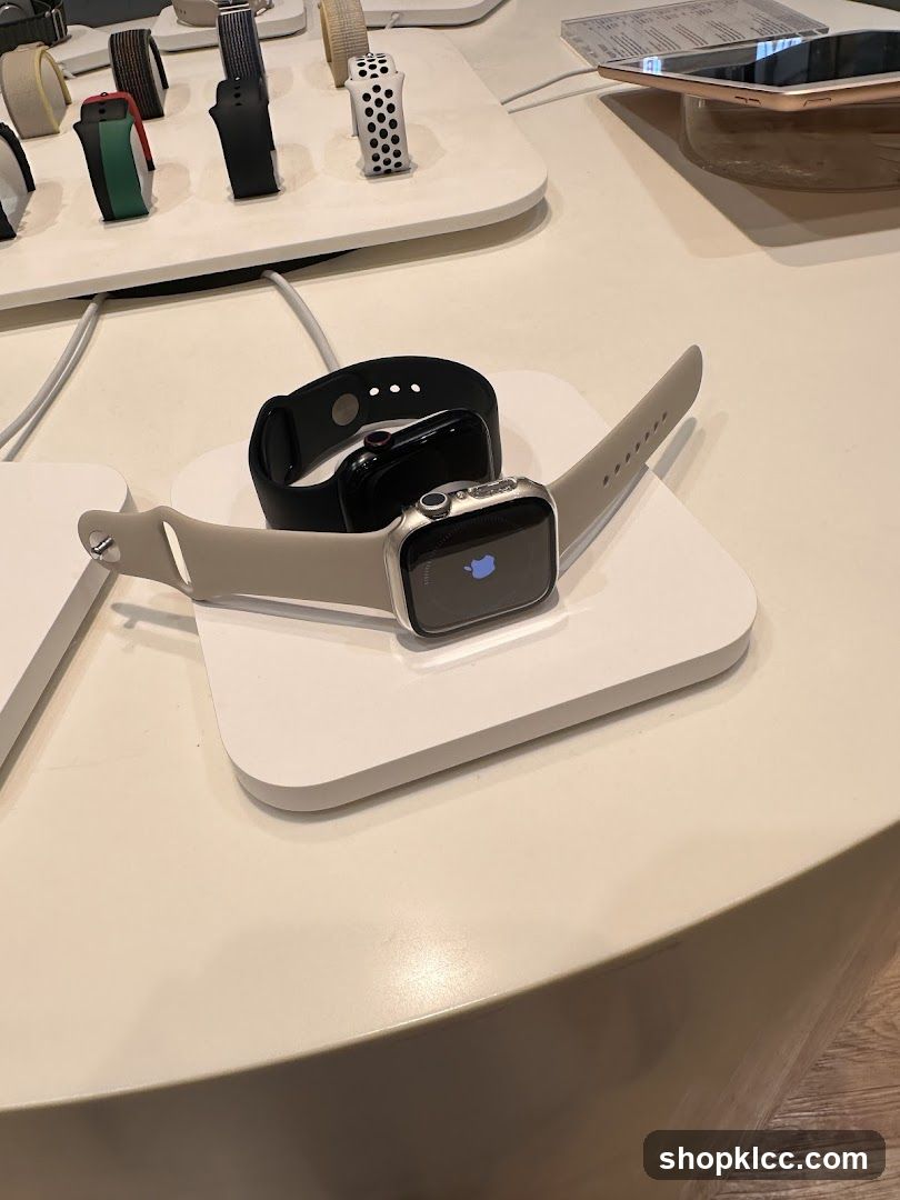 Smartwatches on Display