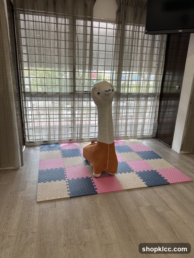 Plush Toy on Play Mat