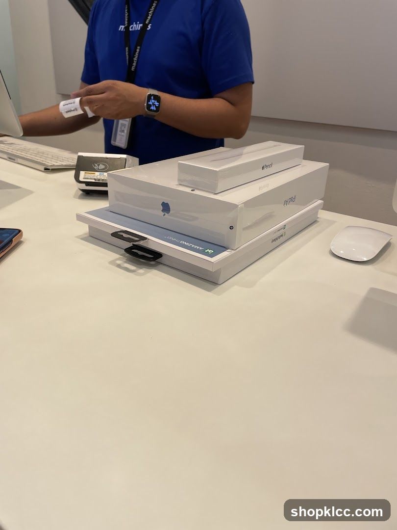Apple Products on Counter