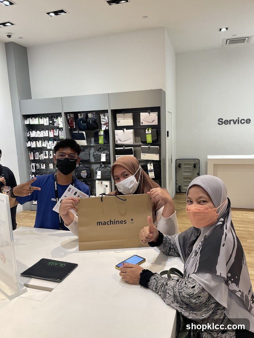 Customers with Shopping Bag