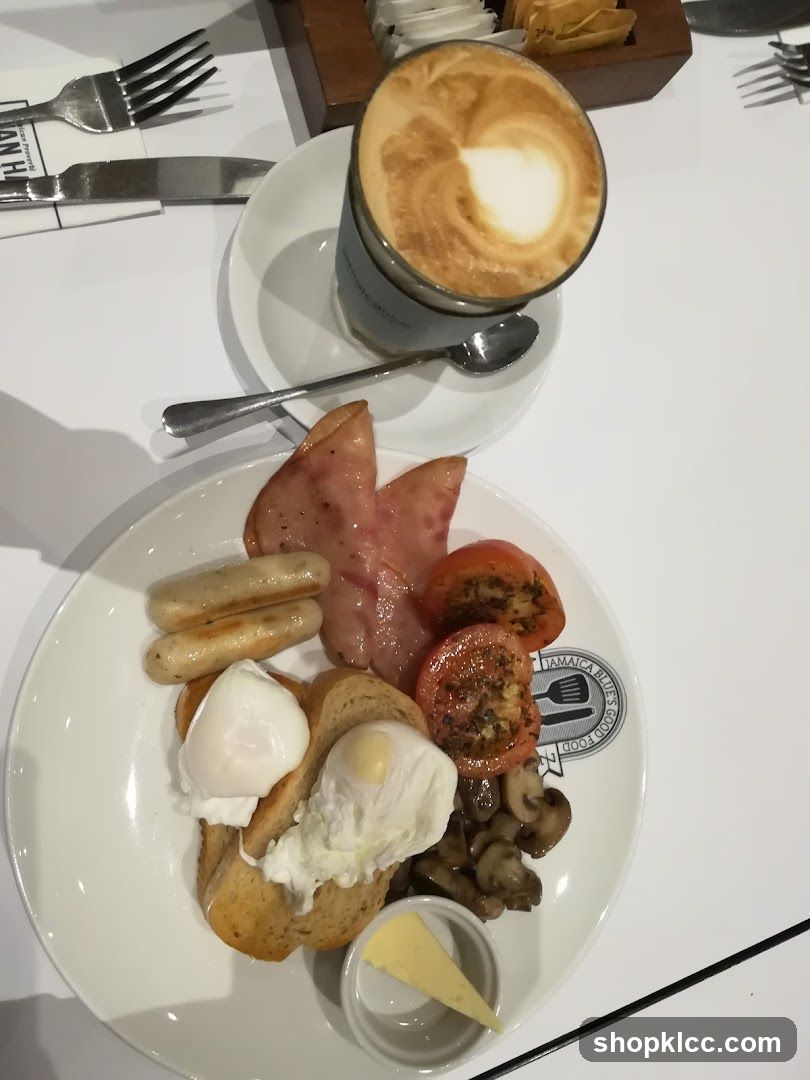 Full Breakfast and Coffee