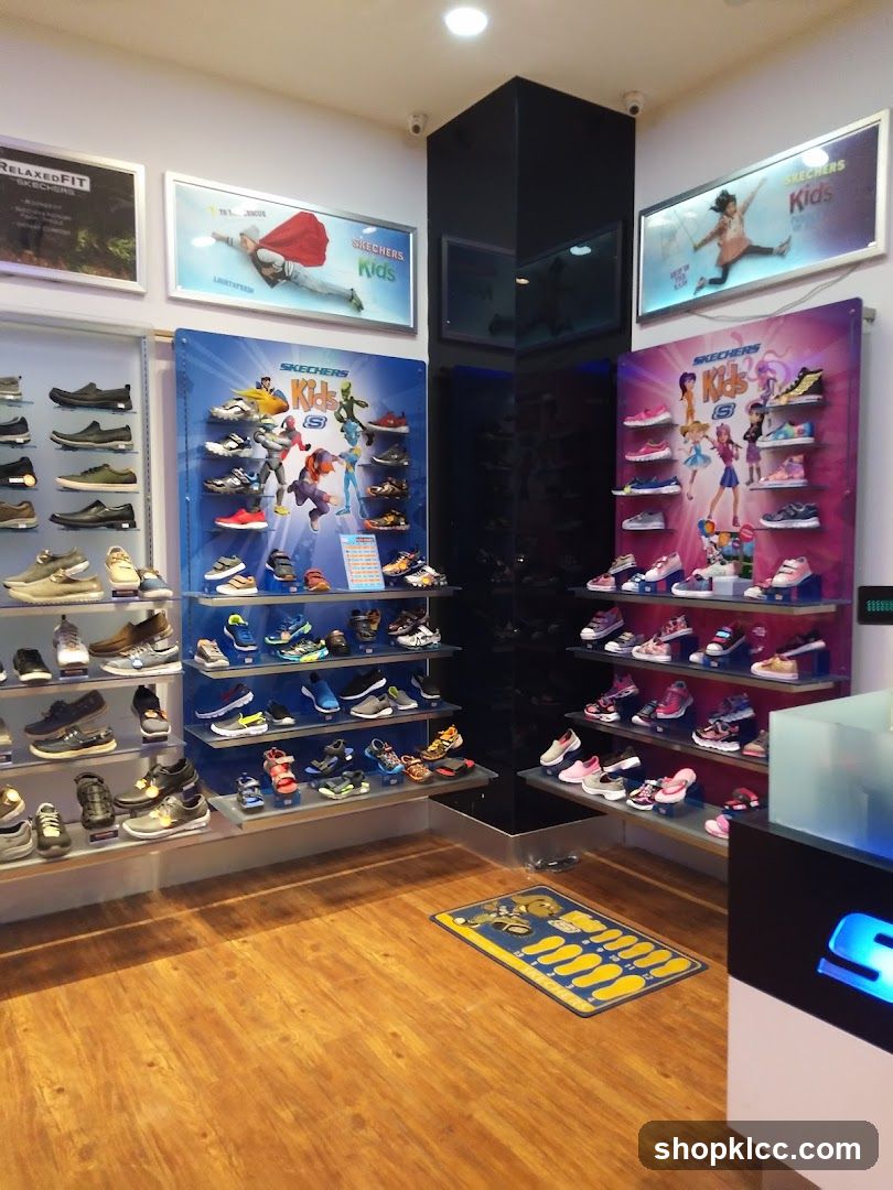 Skechers Kids Shoe Store Interior