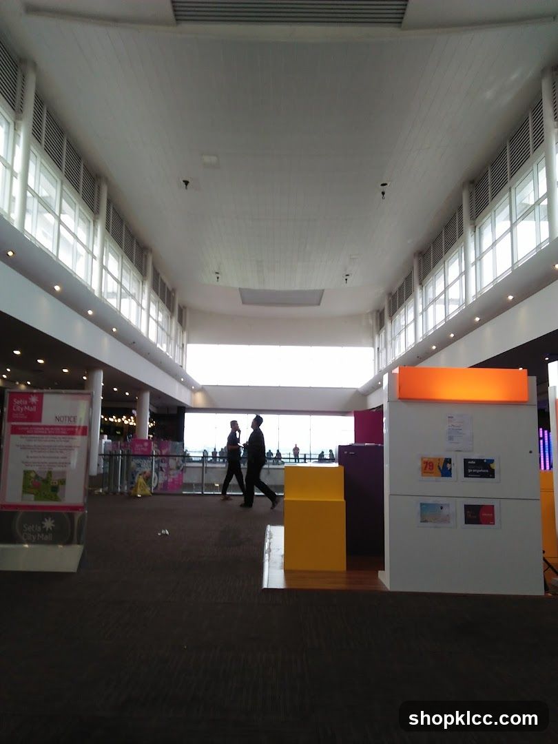 Indoor Mall Corridor