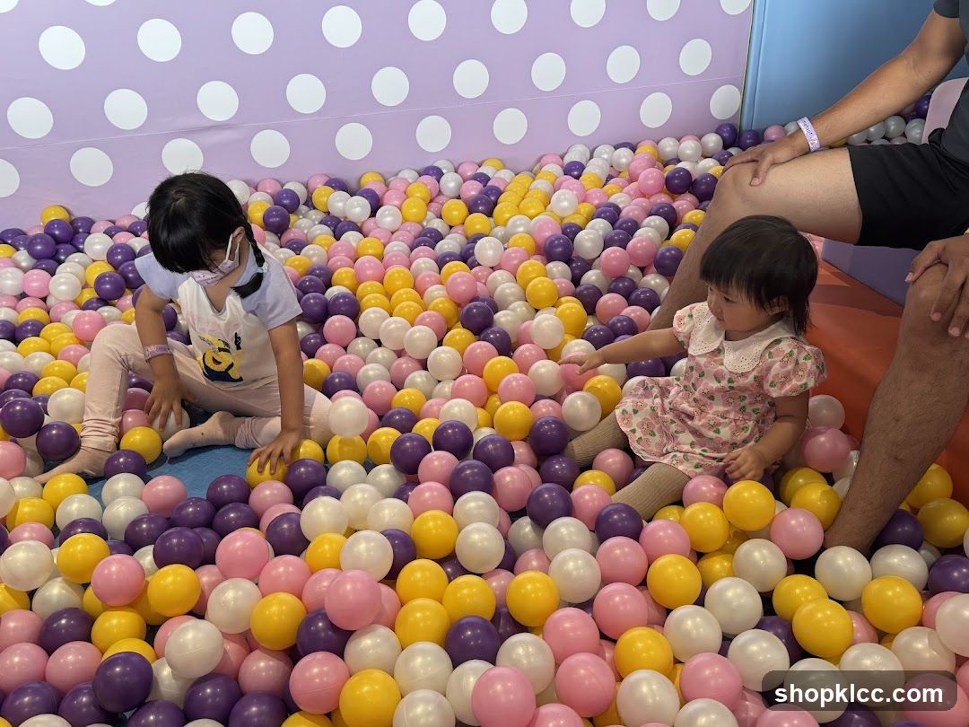 Children Playing in Ball Pit
