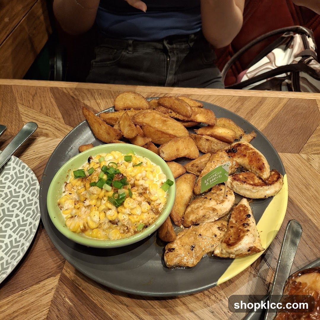 Chicken and Potato Platter