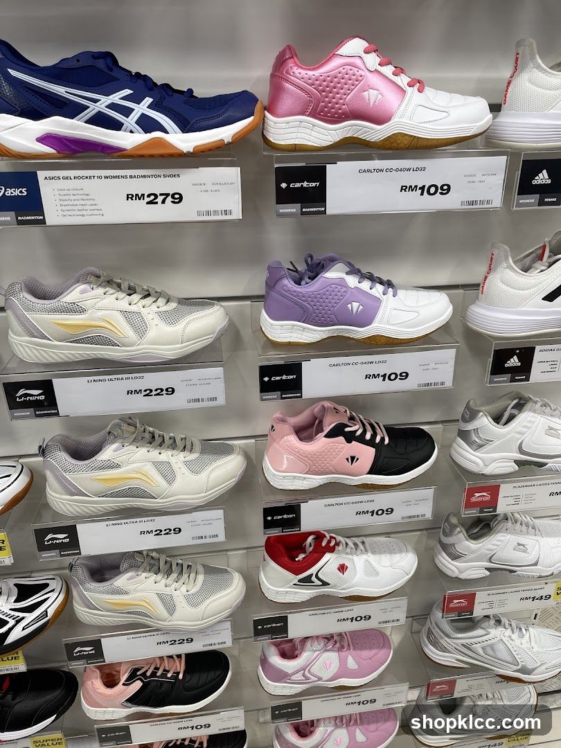 Sports Shoes Display