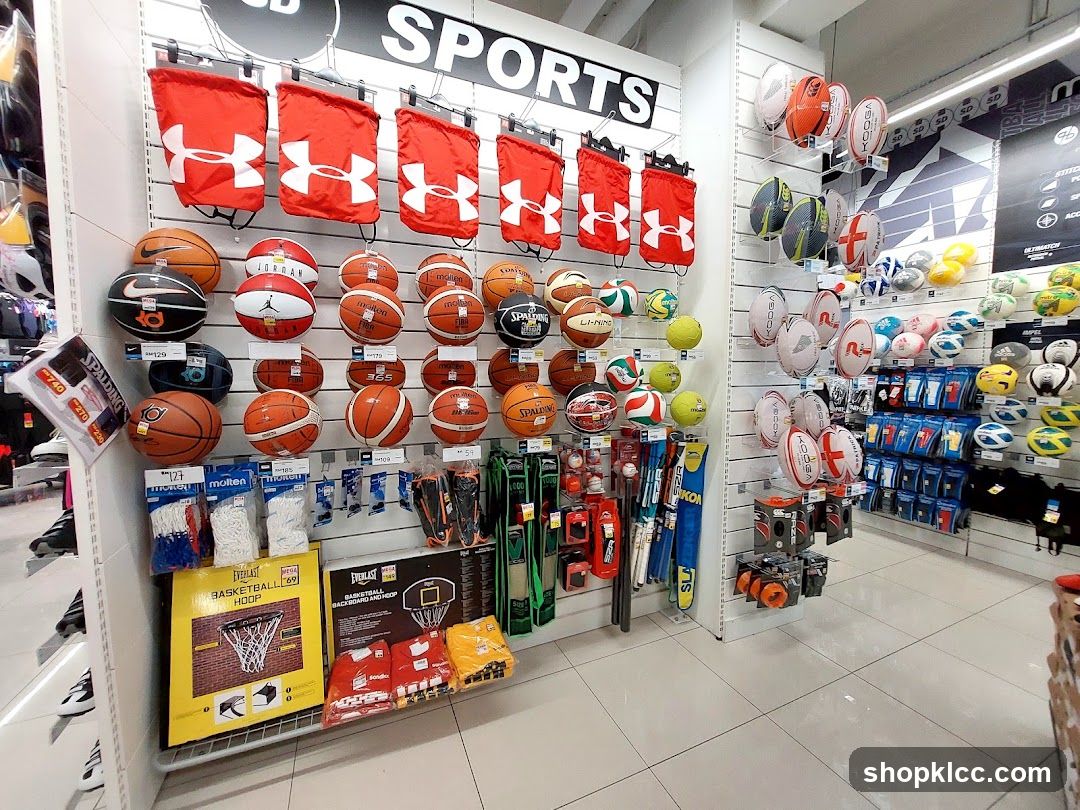 Sports Equipment Display