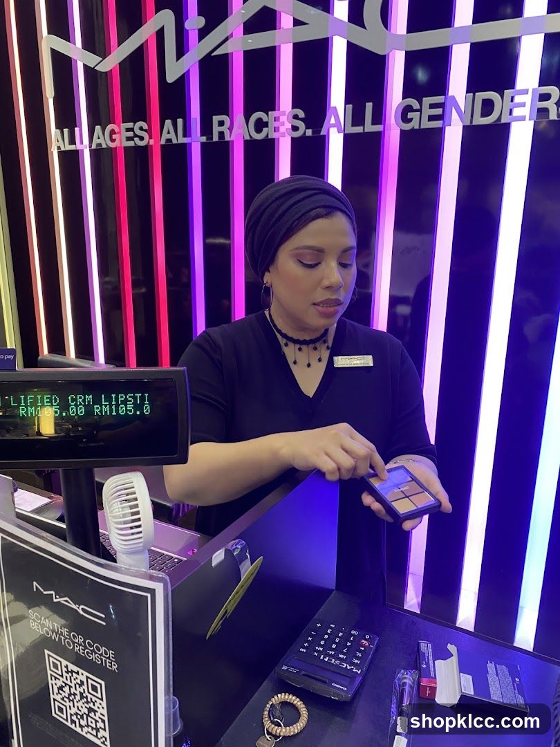 MAC Cosmetics Counter