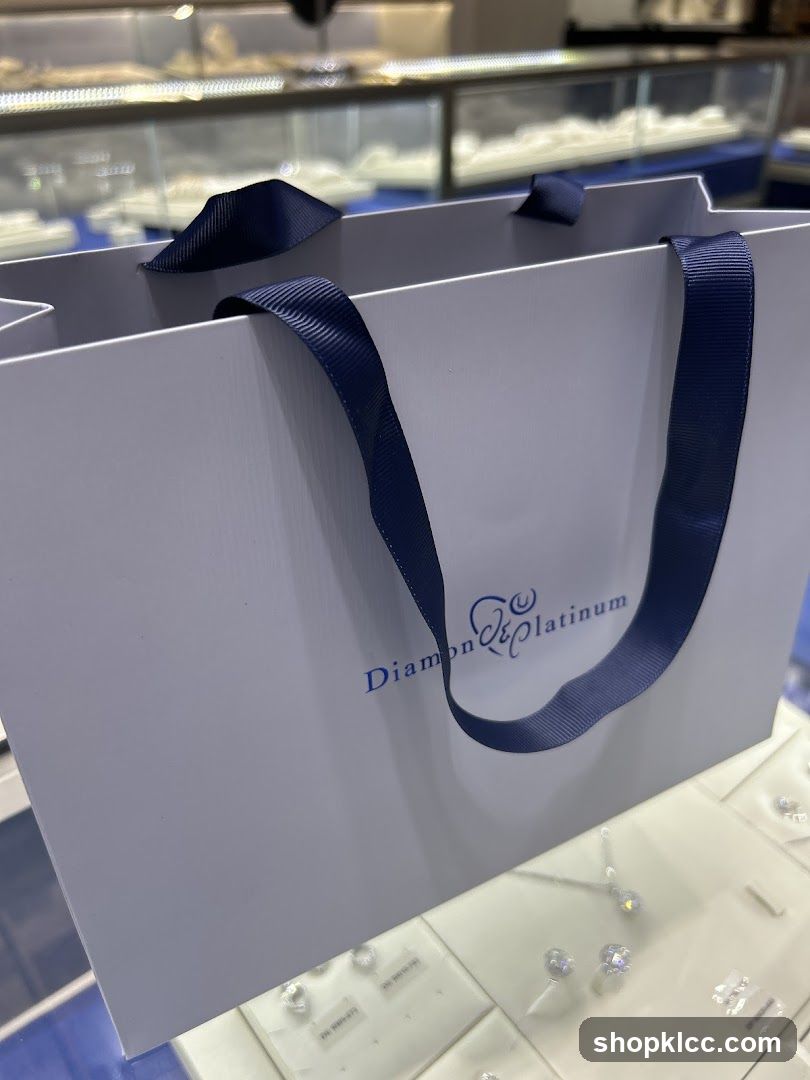 Shopping Bag with Jewelry Display