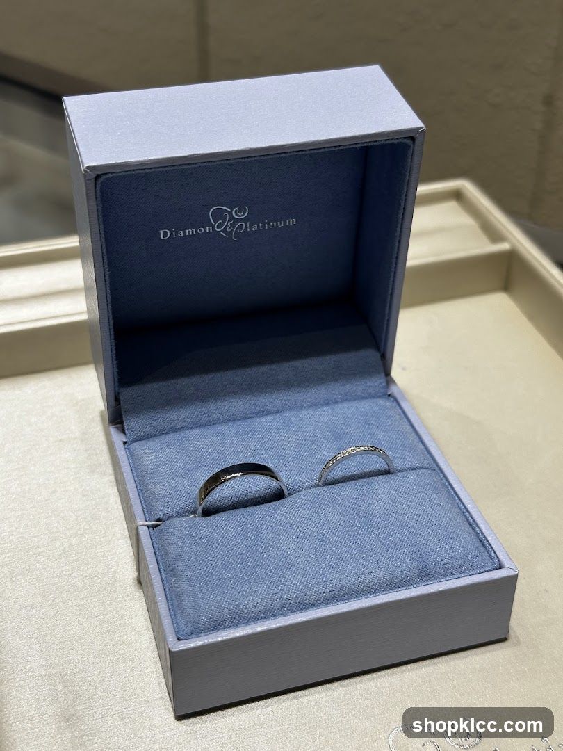 Wedding Rings in a Jewelry Box