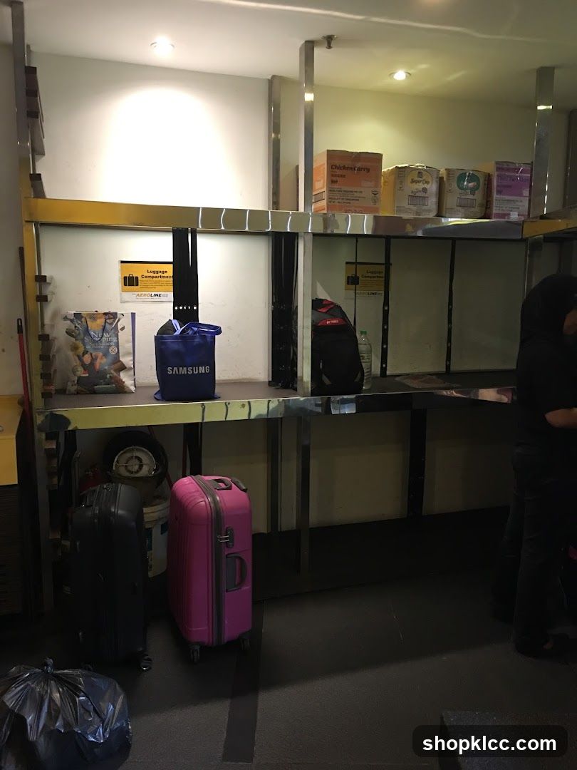 Luggage Storage Area