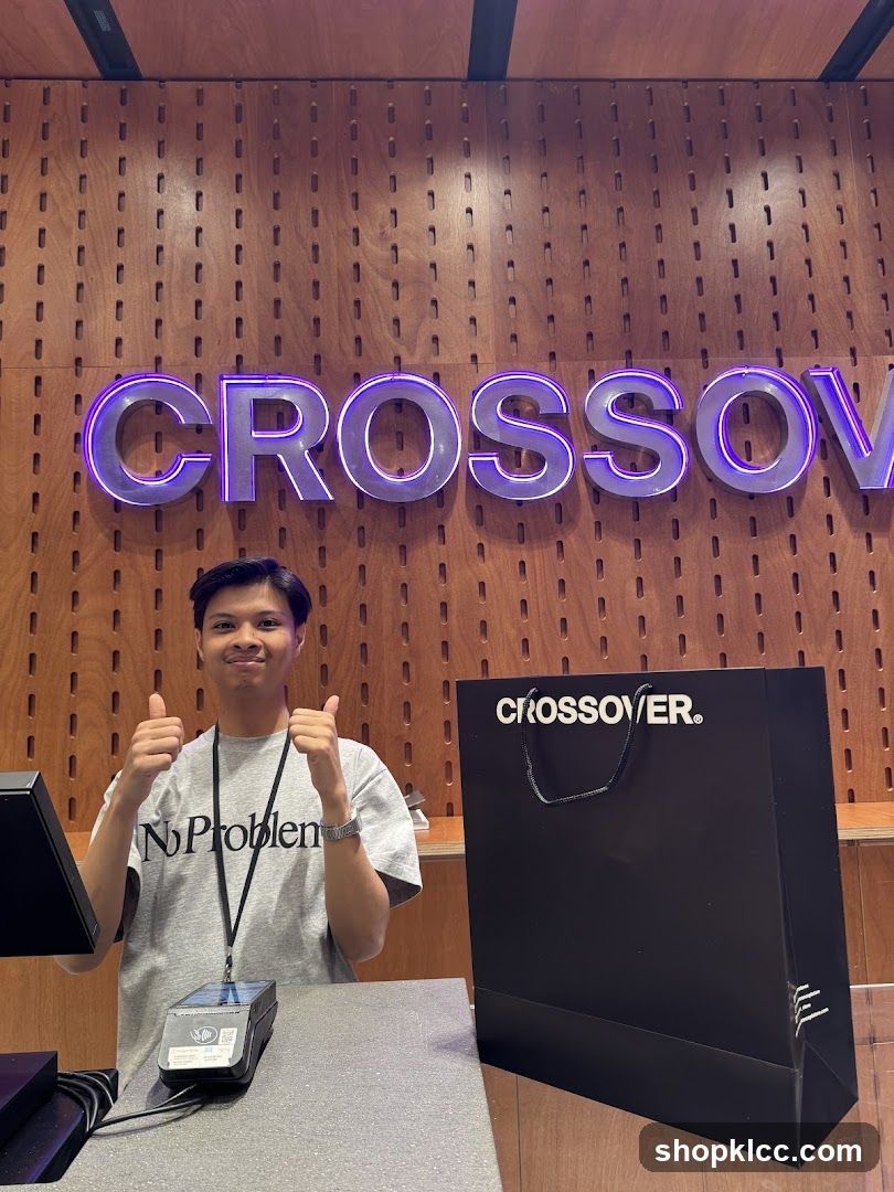 Employee at Crossover Store