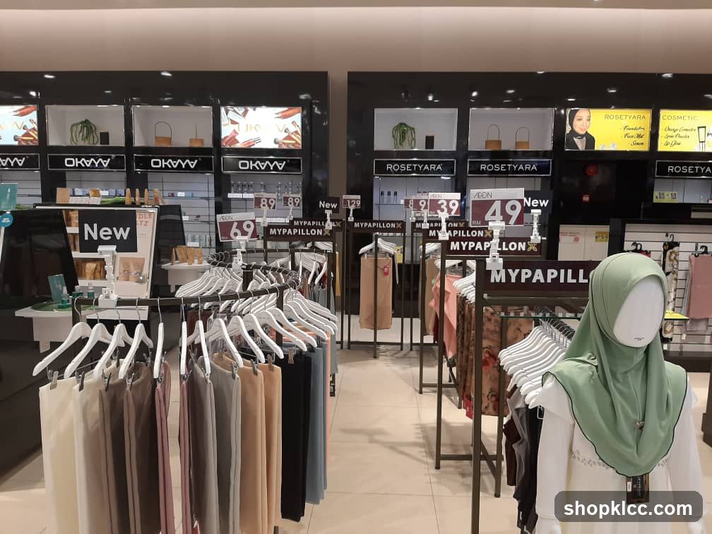 Clothing and Cosmetics Store Interior